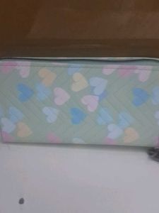 Cute Heart Pattern Wallet