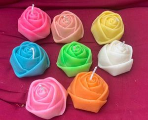 Rose Shaped Candles