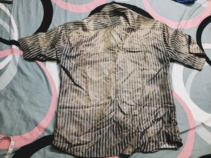 Striped half sleeve Shirt