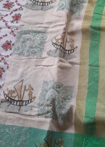 Embroidery Handloom Saree