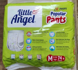 LITTLE ANGEL POPULAR PANTS MEDIUM SIZE 74 UNIT PACK