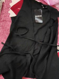Shein Black Spaghetti Strap Top