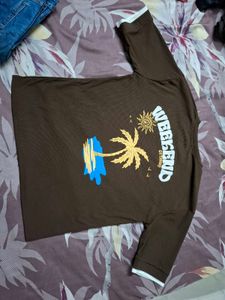 Ribbed Graphic Tee