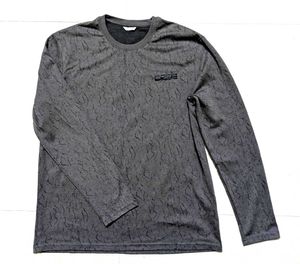Grey Long Sleeve Graphic T-Shirt (Branded)