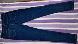 Dark Blue Denim Jeans