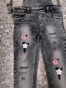 Jumpsuit for Girls grey Denim