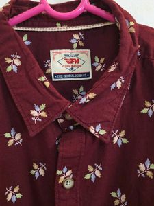 Men's Short Sleeve Floral Shirt