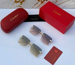 Cartier Rimless  sunglasses premium stock