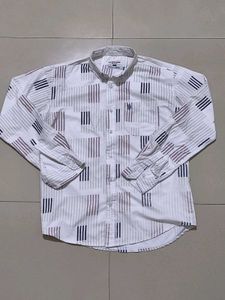 Stylish Men's Striped Long Sleeve Shirt