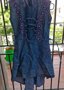 Denim Mini Dress