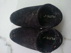 Black Casual Slip-Ons