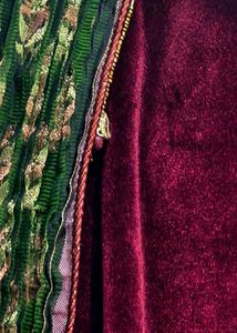 Punjabi kurta dupatta with velvet salwar