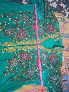 Elegant Teal Embroidered Kurta Set