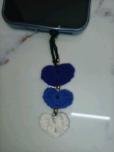 Handmade Heart mobile hangerCharm