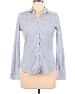 Classic Polka Dot Button-Up Shirt