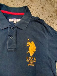 USPA Blue Polo T-Shirt