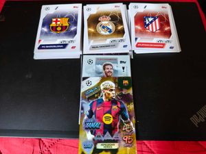 Topps 55 la liga cards - 45 base & 10 Variants