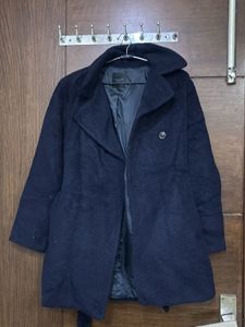 Elegant Navy Blue Coat