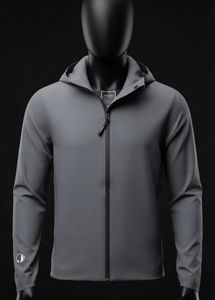 Jordon windcheater Men's Grey Hooded Jacket
