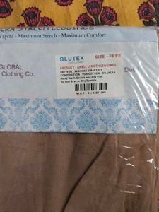 Bluetex Brand New Lycra Stretch Leggings🤎