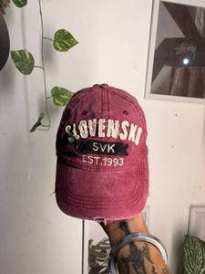 Vintage "Slovensko" Baseball Cap
