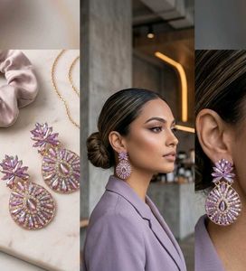 Sparkling Crystal Drop Earrings