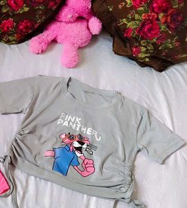Pink Panther Graphic Tee Top