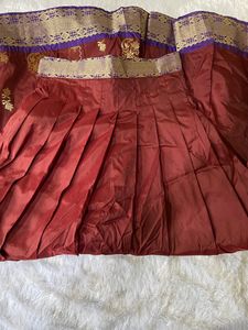 Pure Silk Lehenga Dress