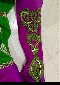 “Beautiful Multicolor anarkali dress fast sell