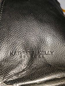 Stylish Black Leather Backpack