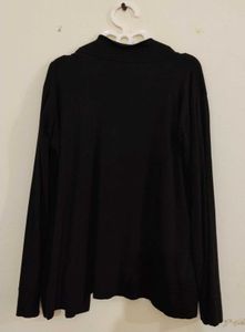 Stylish Black Shrug for Women with Pockets