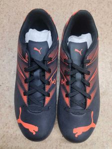 Puma Soccer Cleats - Black & Orange