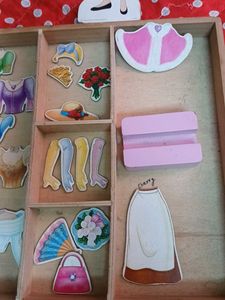 Magnetic Dress Up Doll Set