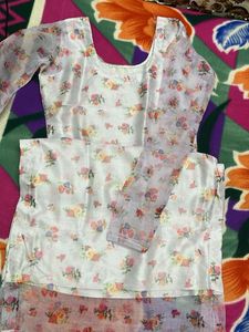 Floral Print Kurta
