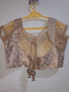 Women Blouse Golden Colour