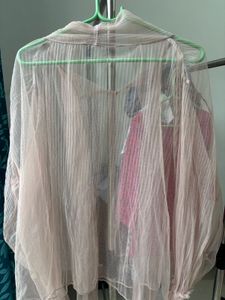 Sheer Net top