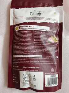 Pure Origin Multani Mitti Face Pack