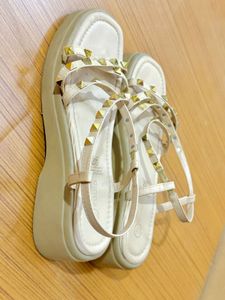 Studded Flat Sandals