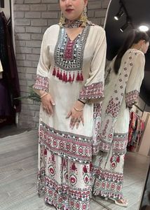 Heavy Mirror Work 3-piece Set