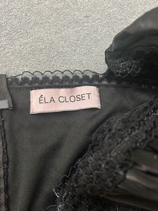 Elegant Black Sheer Blouse