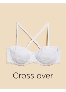 Marks &amp; Spencer White Halterneck Bra