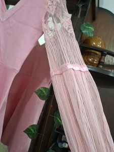 Pink Knit Dress