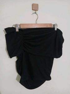 Chic Off Shoulder Ruched Top