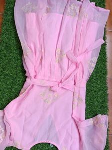 Pretty Pink Embroidered dress