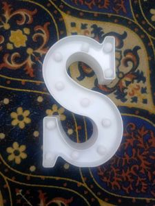 ✨"S" – Warm Glow Decor Piece ✨