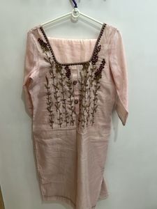 Elegant Pink Kurta Set with Dupatta