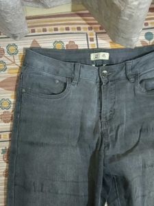 Stylish Grey Denim Jeans