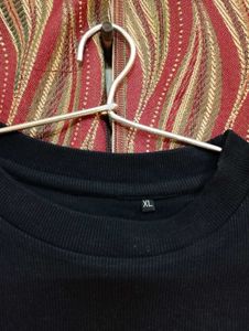 Chic Black Puff Sleeve Top