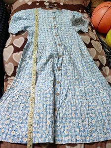 Blue Floral Prairie Dress