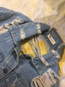Distressed Denim Jacket
